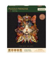 ROWOOD Puidust puzzle Cat King, TA002