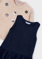 MAYORAL kleit, navy, 4.918-30