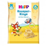 HiPP mahe maisirõngad juustuga 12m+ 25g 82014