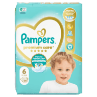 PAMPERS Premium Care teipmähkmed, suurus 6, 13kg+ 38 tk