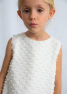 MAYORAL varrukateta kleit, bone, 3.911-26, 140 cm