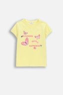 COCCODRILLO lühikeste varrukatega t-särk, kollased, WC6143201FGK-004-122