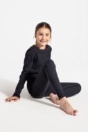 COCCODRILLO leggings EVERYDAY GIRL A, mustad, ZC4122109VGA-021-164, 164 cm