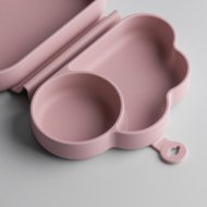 TOMMEE TIPPEE silikoonist kokkupandav taldrik iminapaga ja sektsioonidega, 448743