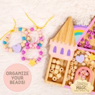 STORY MAGIC loovkomplekt Puidust lossihelmed, 205526