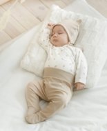 PINOKIO pikkade varrukatega hõlmikbodi LOVELY DAY, ecru, 68 cm, 1-02-2211-01