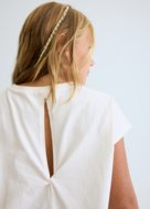 MAYORAL varrukateta t-särk, bone, 6.010-11, 128  cm