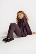 COCCODRILLO leggings ACADEMY GIRL KIDS, lillad, ZC4122602AGK-016-122, 122 cm