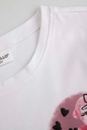 COCCODRILLO t-särgid CRAFT PUNK GIRL KIDS, valge, ZC5143201CGK-001-116, 116 cm