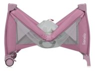 LIONELO reisivoodi-maneež STEFI PLUS, 125x65 cm., Pink magnolia