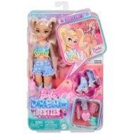 BARBIE Dream Besties rulluiskudel nukk Malibu, JFX96