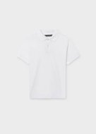 MAYORAL lühikeste varrukatega polo särk, white, 890-72, 157  cm