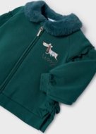 MAYORAL tõmblukuga pusa 4B, duck green, 86 cm, 2443-90