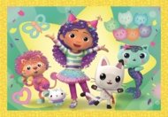 CLEMENTONI GABBY'S DOLLHOUSE pusle, 4in1, 21752