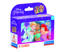 CLEMENTONI Disney Princess pusle, 6 kuubikut, 40660