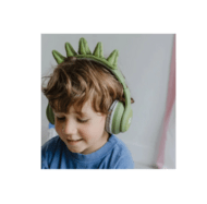 KIDYWOLF juhtmevabad laste kõrvaklapid vahetatavate dinosauruse ogadega, KIDYEARS-BT-DIN