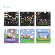 DODO kraapimiskunsti komplekt Peppa Pig, 200186