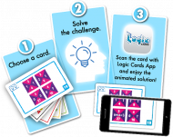 BRAIN GAMES mäng LOGIC CARDS 1