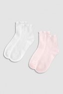 COCCODRILLO sokid SOCKS GIRL, multicoloured, 2 tk., WC3383219SOG-022
