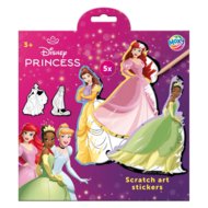 MOXY DISNEY PRINCESS kraabitavate kleebiste komplekt, TT045200