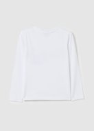 OVS pikkade varrukatega t-särk, valged, 140 cm, 002093963