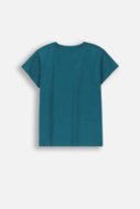 COCCODRILLO short sleeved t-shirt EVERYDAY GIRL A, rohelised, ZC4143207VGA-011-152, 152 cm