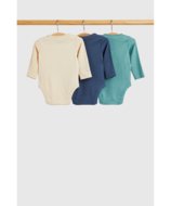 MOTHERCARE pikkade varrukatega beež särk 3 tk., IF477