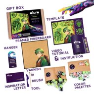 OKTO MANGA 3D kunstikomplekt Maa 30x40 cm, 20038