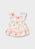 MAYORAL varrukateta kleit, blossom, 1.992-96, 98  cm