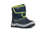 GEOX Talvesaapad Navy/Lime B044HA-050MN-C0749