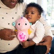 BABY EINSTEIN rahustav pehme mänguasi Seahorse Soother, roosa, 17400-013