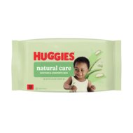 HUGGIES niisked salvrätikud NATURAL CARE PLASTIC FREE, 48 tk., 2430940