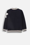 COCCODRILLO sweatshirt EVERYDAY BOY A, tumesinine, ZC4132201VBA-015-164, 164 cm