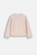 COCCODRILLO sweater FLOWERS GIRL NEWBORN, ecru, ZC4172201FGN-003-086, 86 cm