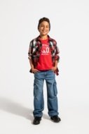 COCCODRILLO long sleeved shirt ACADEMY BOY JUNIOR, värvilised, ZC4136102ABJ-022-164, 164 cm