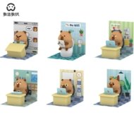CAPYBARA OFFICE kollektsioneeritav figuur Tuntun Workplace, assortii., GW-002