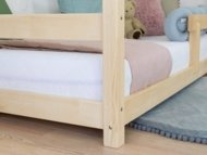 BENLEMI lastevoodi-maja TERY, 90x180 cm., Light grey, 6217/90X180-SVS