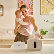 LIONELO pudelisoojendaja ja steriliseerija THERMUP DUO, White