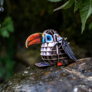 MAKEBUG 3D paberist pusle red-billed toucan, MB-D-0007