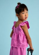 MAYORAL püksid, orchid, 3561-49, 128 cm