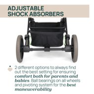 CHICCO jalutuskäru DOLOMITI, süsi