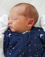 SWEETDREAMERS beebi magamiskott, blue moon ans stars, 1 TOG, 0-3m., 820859