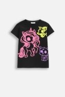 COCCODRILLO t-särgid RAVE GIRL KIDS, must, cm