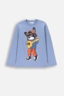 COCCODRILLO t-shirt EVERYDAY BOY A, sinised, ZC4143106VBA-014-152, 152 cm