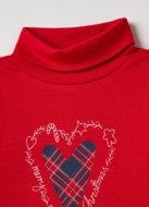 OVS GIRL3-10Y T-SHIRTS L/S 2H 6-7 RED 001912011