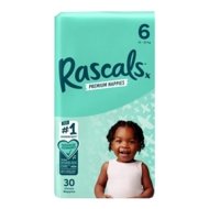 RASCALS mähkmed, 6 suurus, 15-20 kg., 30 tk. 