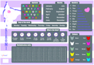 KUROMI kahepoolsed kirjutuslaua matt, 55×38 cm, TO-POD-4349-XXX-KURO-SA