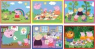 CLEMENTONI pusle Peppa Pig, 12 kuubikut, 41195