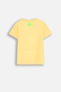 COCCODRILLO lühikeste varrukatega särk SAGE TIME BOY KIDS, kollane, WC5143203SBK-004-122, 122 cm