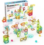 PICASSO TILES magnetkonstruktor Marble Run 60 tk., PTMG60